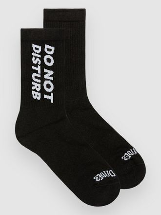 THE DUDES Do Not Disturb Tennis Socken schwarz