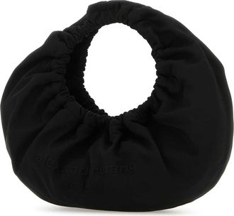 Alexander Wang Womens Black Fabric Crescent Small Handbag Borse A Mano Bag