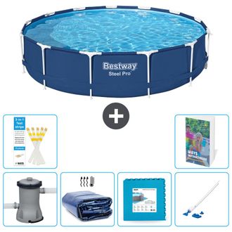 Bestway Piscina Bestway Steel Pro Redonda - 396x84 Cm - 7-piezas S319