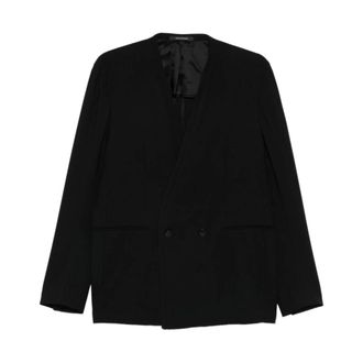 Tagliatore Heren, Jassen, Zwart, Maat: XL Wol