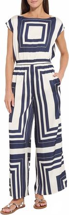 Lyss&eacute; Fabiana Printed Jumpsuit In Costa