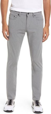 BOSS Delaware Slim Fit Five Pocket Pants in Slvr at Nordstrom, Size 36 X 34