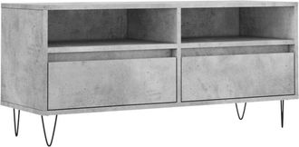 vidaXL Vidaxl - tv Cabinet Concrete Grey 100x34.5x44.5 cm Engineered Wood