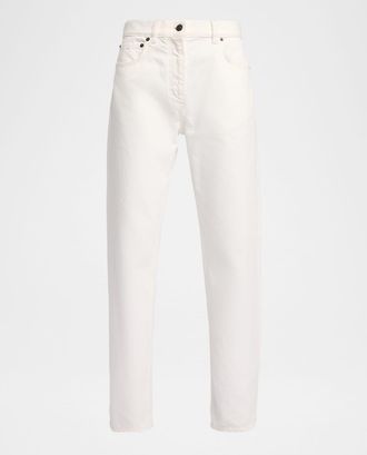 The Row Burty Straight-Leg Jeans