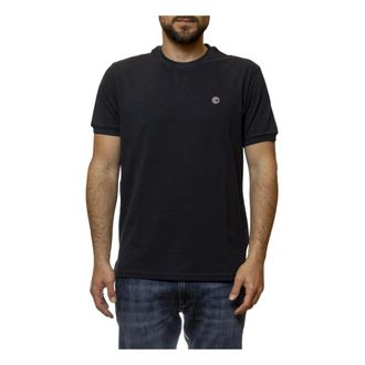 Colmar Fitness, Heren, Blauw, M, Katoen, T-shirt girocollo a manica corta