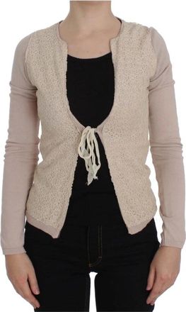 Pink Memories Wikkelvest - Dames - Vesten - Roze - S - Katoen - Truien & Vesten