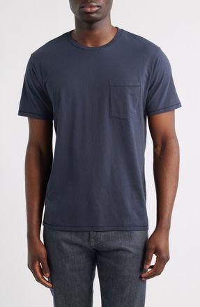 Rag & Bone Classic Fit Garment Dye Pocket T-Shirt in Sal at Nordstrom, Size Xx-Large