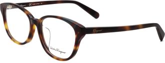 Ferragamo Ferragamo Womens 54mm Tortoise Eyeglasses SF2809A-214-54