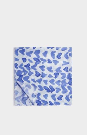 Katie Loxton Printed Scarf in Abstract Heart at Nordstrom