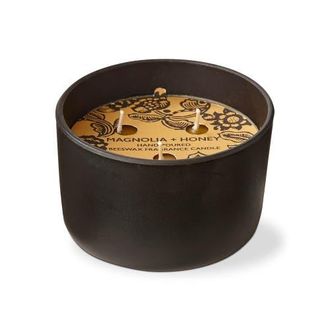 Tag Magnolia Honey Beeswax Scented Candle Black Glass Container at Nordstrom
