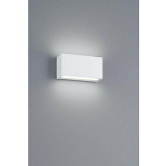 Trio Trent Led Aplique Rectangular Ip65 Blanco Doble Luz Lighting