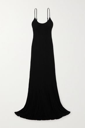 Staud Lauren Stretch-jersey Gown - Black - x small,small,medium,large