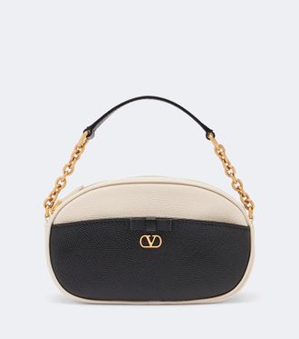Valentino Garavani VLogo Mini leather top-handle bag
