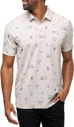 Travis Mathew Cookie Swap Polo in Moonbeam at Nordstrom Rack, Size Medium