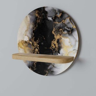 OEM M&aacute;rmol Del Ma&ntilde;ana Estante Redondo