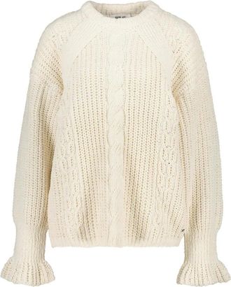 Replay Truien & Vesten, Dames, Beige, M, Ronde hals gebreid