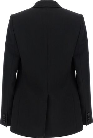Saint Laurent Mens Black Wool Blazer Clothing