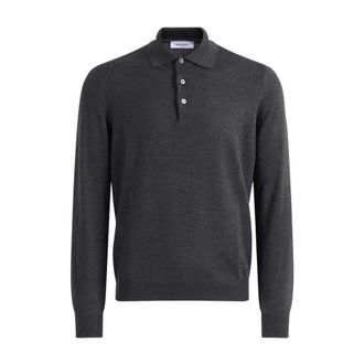 Gran Sasso Heren, Tops, Grijs, Maat: M Wol