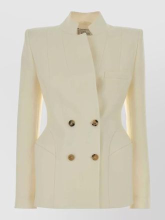 Giuseppe Di Morabito wool blazer structured shoulders button detailing