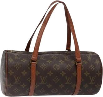 Louis Vuitton Pre-owned Handbags, female, Brown, Size: ONE SIZE Pre-owned Canvas Handbag