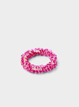 Simons Womens Faceted stone hair tie