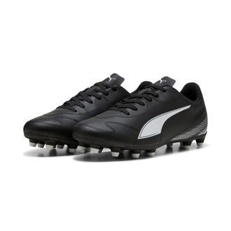 Puma Fussballschuh PUMA VITORIA II FG/AG, Herren, Gr. 42,5, schwarz-weiss (puma schwarz, puma wei&szlig;), Synthetik, Schuhe Fussballschuh, f&uuml;r Rasenpl&auml;tze, mit 