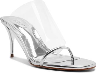 Schutz Astra Mule in Silver at Nordstrom Rack, Size 5.5