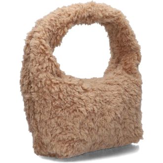 N&uacute;noo Small Agnes Teddy - Dames - Tassen - Bruin - Maat: ONE Size