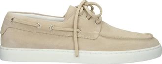 Blackstone Zircon Aster Sneaker - Heren - Bootschoenen - Beige - 42 EU - Leer - Schoenen