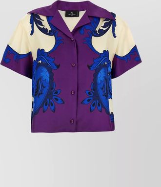Etro paisley print maxi shirt