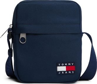 Tommy Jeans Umh&auml;ngetasche TOMMY JEANS TJM ESS DAILY REPORTER, Herren, Gr. B/H/T: 16cm x 20cm x 6cm, nachtblau, Textil, Taschen Umh&auml;ngetasche, Men Schultertasche, 