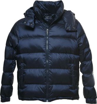Baldinini Chaqueta de plum&oacute;n de nailon - Jackets - Hombre - Azul - 2XL