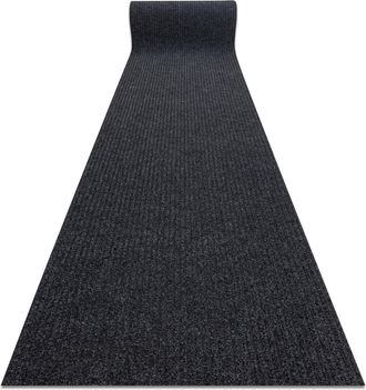RugsX Rugsx - Corredor - Alfombrilla Antideslizante Gin 2057 Exterior, Interior Liverpool Antracita 100 Cm Grey 100x1200 Cm