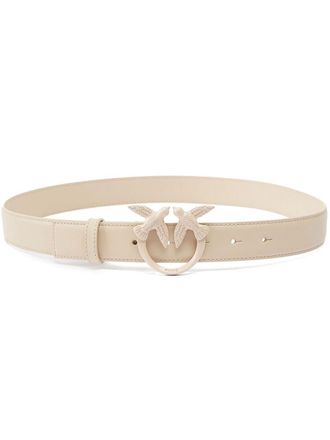 Pinko Love Berry H3 belt - women - Zinc/Bovine Leather - S - Neutrals