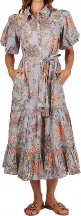 Rubyyaya Willow Maxi Dress In Multicolor