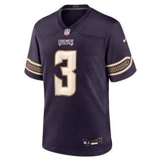 Nike Justin Jefferson Minnesota Vikings Rivalries Collection Nike Mens NFL Game Jersey in Purple | 67NM0JFK9MF-NLK