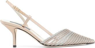 Giorgio Armani Satin Slingback