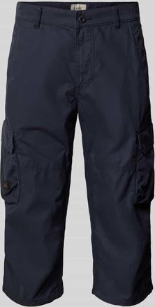 Camel Active Capri-Bermudas mit Cargotaschen in Marine, Gr&ouml;&szlig;e 31