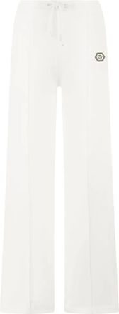 Philipp Plein Pantaloni con coulisse - Bianco