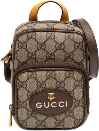 Gucci Pre-owned Gucci Mini GG Supreme Neo Vintage Satchel Unisex 80IEQ7SKH0CUO6Z4