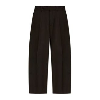 STUDIO NICHOLSON Broeken, Heren, Bruin, S, Wol, Fume Tailored Pant