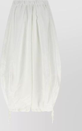 Comme Des Gar&ccedil;ons gathered skirt pants elastic waistband drawstring