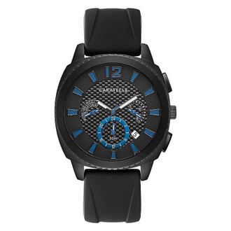 Bulova Bulova Caravelle Quartz Black Dial Mens Watch 45B159