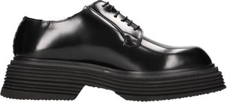 The Antipode Platte schoenen Zwart - Heren - Veterschoenen - Zwart - 42 EU - Leer - Schoenen