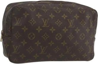 Louis Vuitton Pre-owned Clutches, female, Brown, Size: ONE SIZE Pre-owned Canvas Clutch