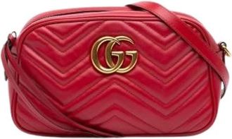 Gucci Borsa a tracolla trapuntata vintage Pre-owned - - Pre-owned - Donna - Rosso - ONE SIZE
