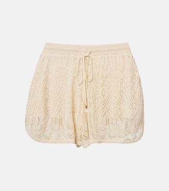 Zimmermann Mahon crochet lace shorts