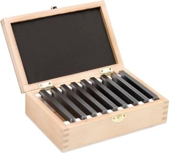 vidaXL Almohadillas Paralelas 100 Mm 18 Piezas 10-42 Mm Vidaxl