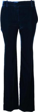 Nina Ricci broek - Dames - Wijde Broeken - Blauw - XL - Broeken