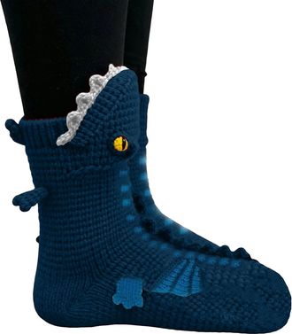 Generic 3D Knit Christmas Sloth Socks Women Winter Warm Novelty Socks Cute Festive 3D Animal Socks Plush Holiday Cozy Santa Style Soft Breathable Gift 3D Anim